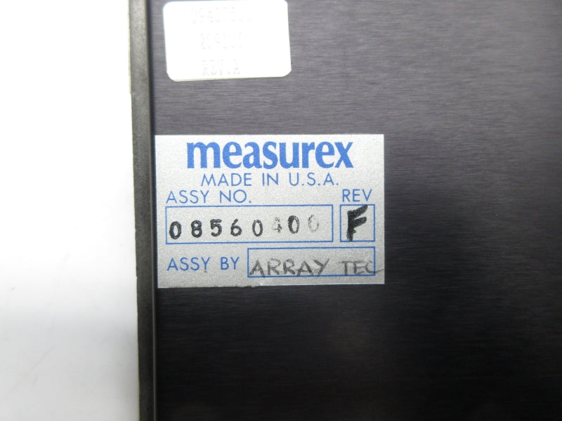 MEASUREX 08560400 REV. F NSNP