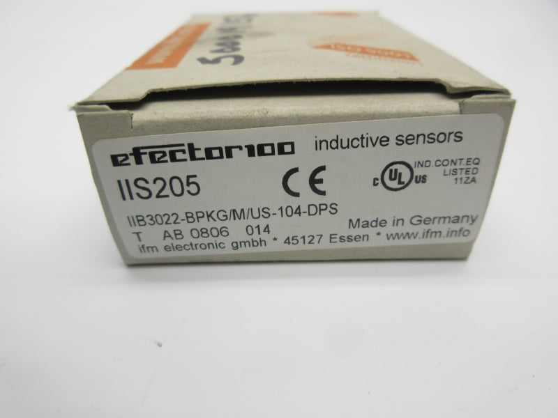 IFM EFECTOR IIS205 IIB3022-BPKG/M/US-104-DPS NSMP