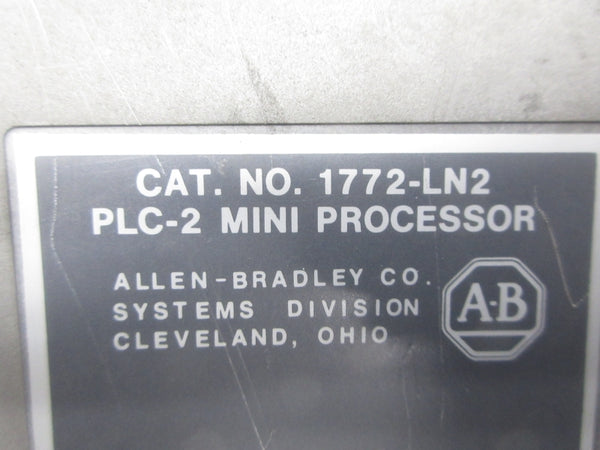 ALLEN BRADLEY 1772-LN2 (NO KEY) UNMP