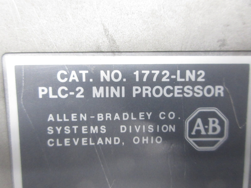 ALLEN BRADLEY 1772-LN2 (NO KEY) UNMP