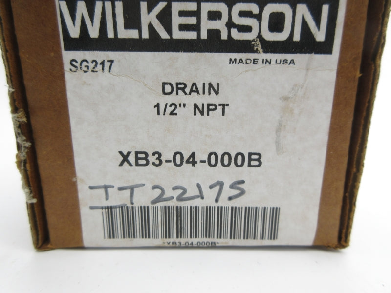 WILKERSON XB3-04-000B 1/2" NSMP