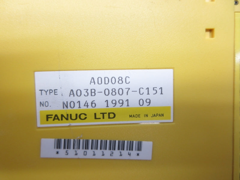 FANUC A03B-0807-C151 NSNP