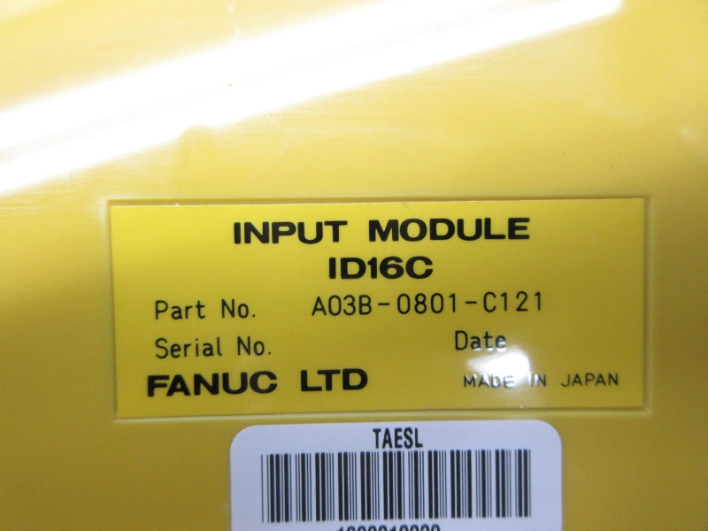 FANUC A03B-0801-C121 ID16C 24VDC NSNP