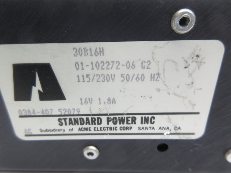STANDARD POWER 30B16H 01-102272-06 115/230V NSNP