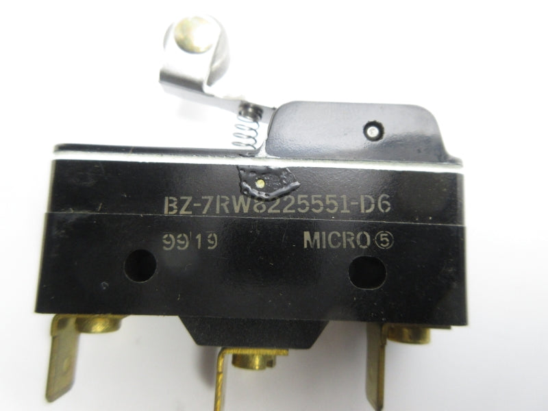 MICRO SWITCH BZ-7RW8225551-D6 480VAC 15A NSNP