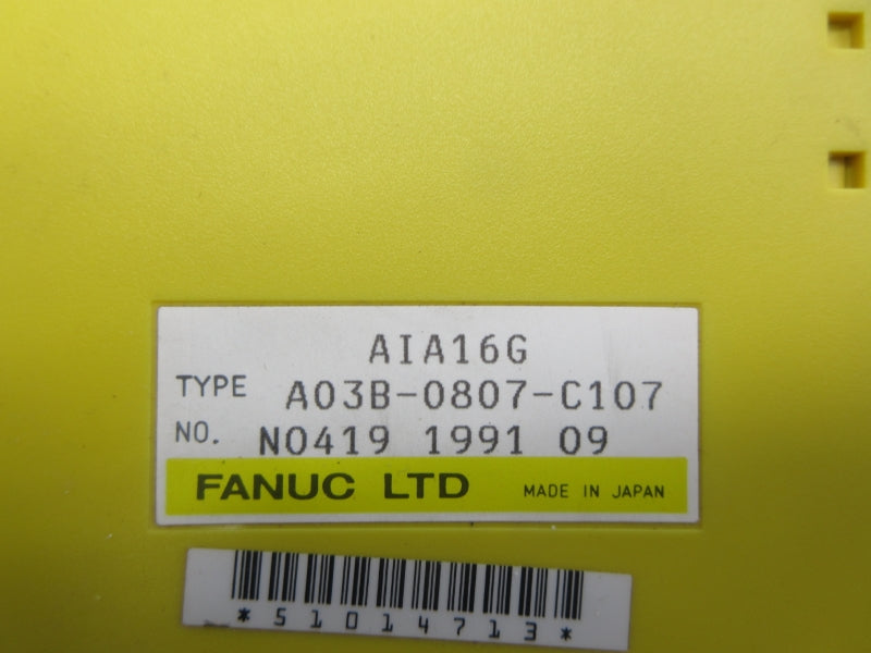 FANUC A03B-0807-C107 NSNP