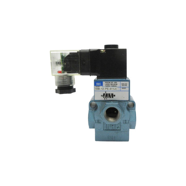 MAC 55B-12-PE-611JC 24VDC 150PSI NSNP