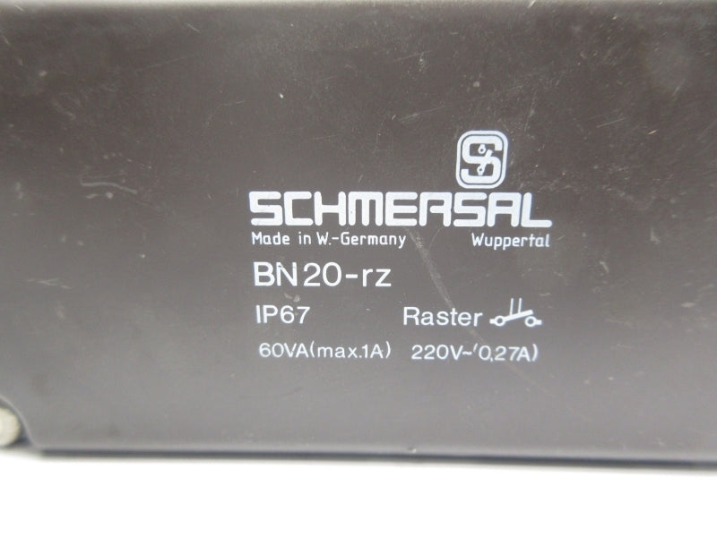 SCHMERSAL BN20-RZ 220V 0.27A NSNP