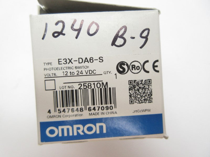 OMRON E3X-DA6-S 12-24VDC NSMP