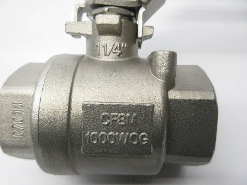 SVF CF8M 1000WOG 1-1/4" NSNP