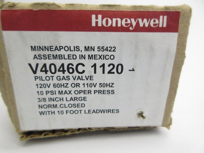 HONEYWELL V4046C1120 110/120V 115/130A 10PSI NSMP