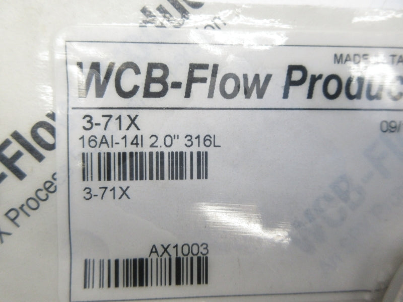 WCB-FLOW 3-71X 16AI-14I2.0"316L AX1003 NSMP