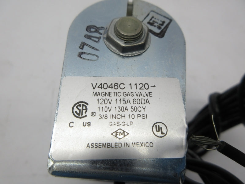 HONEYWELL V4046C1120 110/120V 115/130A 10PSI NSNP