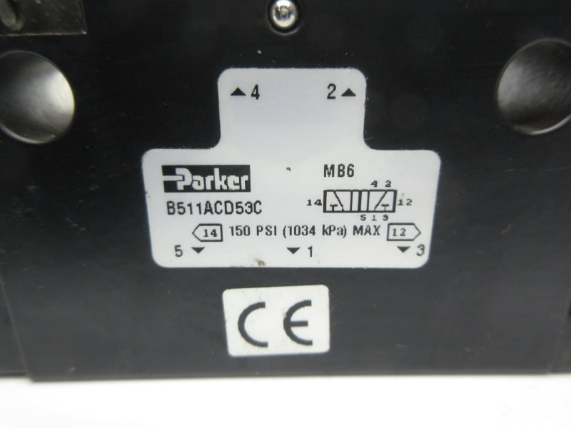 PARKER B511ACD53C 67/120V 150PSI NSNP