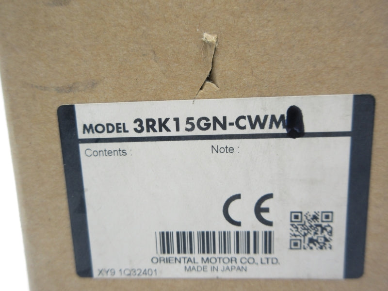 ORIENTAL MOTOR 3RK15GN-CWM NSMP