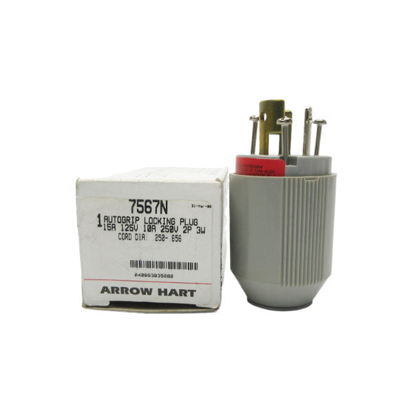 ARROW HART 7567N 125/250V 15/10A NSMP