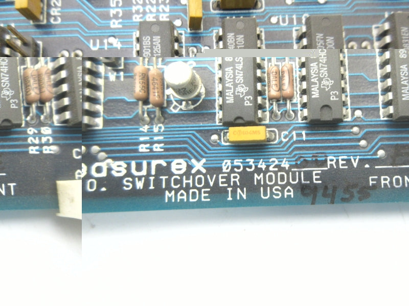 MEASUREX 05342400 REV. F NSNP