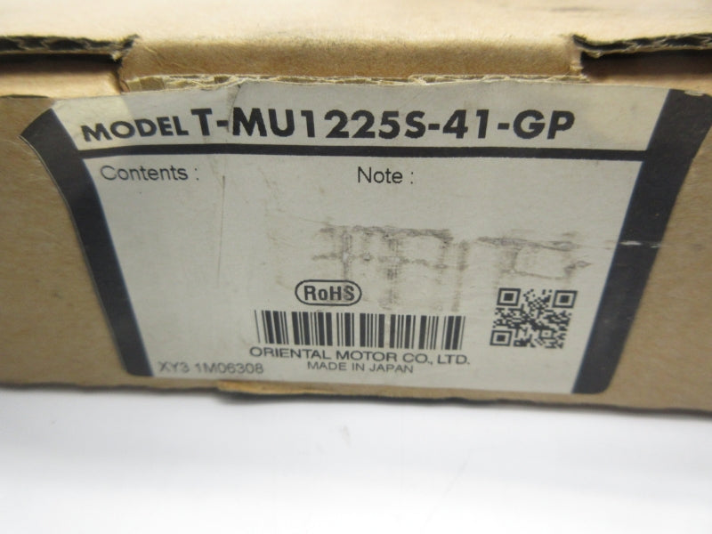 ORIENTAL MOTOR T-MU1225S-41-GP 200VAC NSMP
