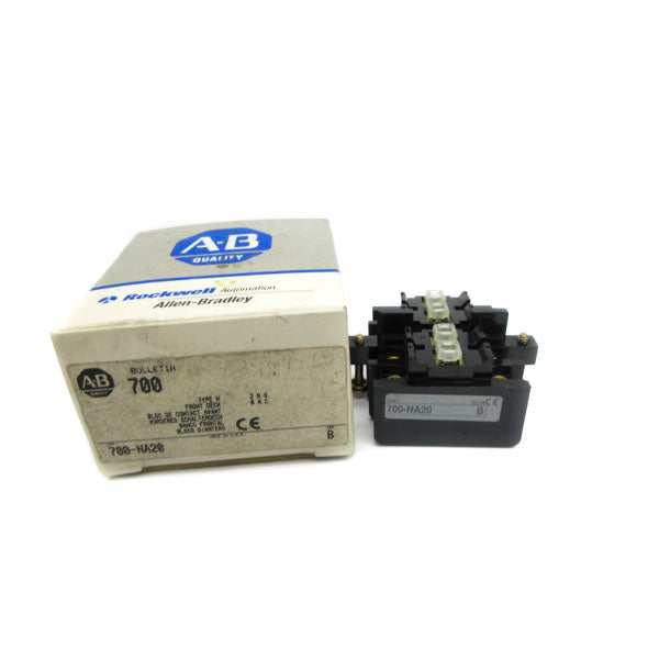 ALLEN BRADLEY 700-NA20 SER. B (GY/BL) NSMP