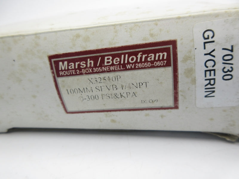MARSH/BELLOFRAM X32540P 300PSI NSMP