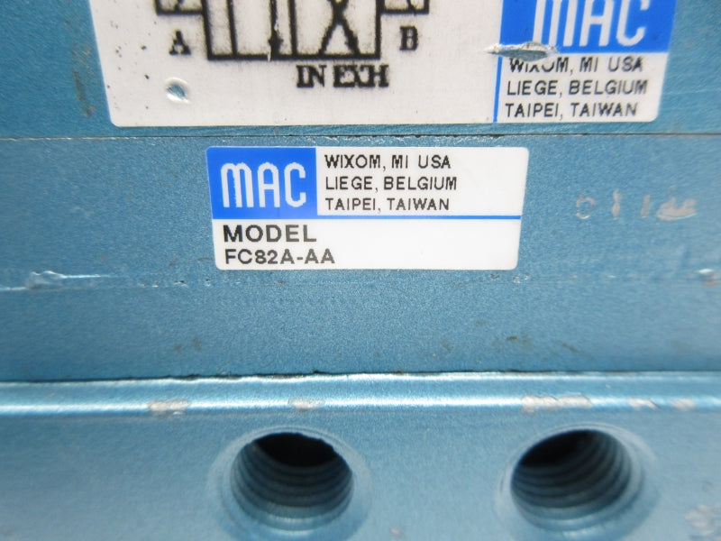 MAC 82A-BB-BAA-TM-DDAJ-1KE 24VDC 150PSI NSNP