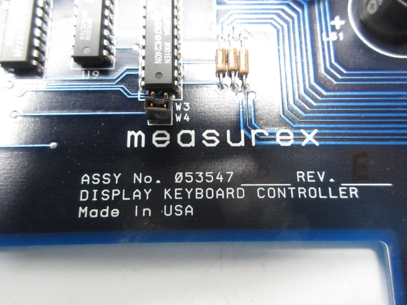MEASUREX 05354700 REV. E UNMP