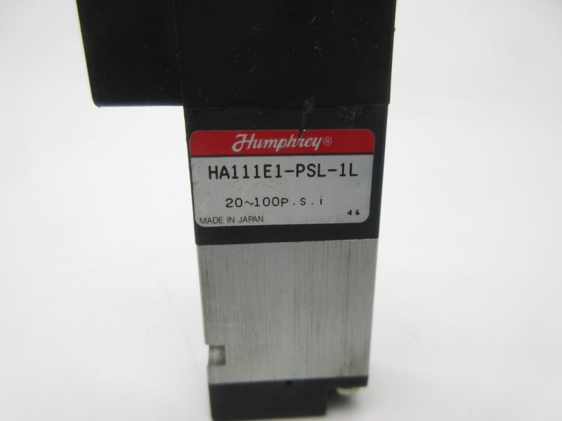 HUMPHREY HA111E1-PSL-1L 24VDC 20-100PSI NSNP