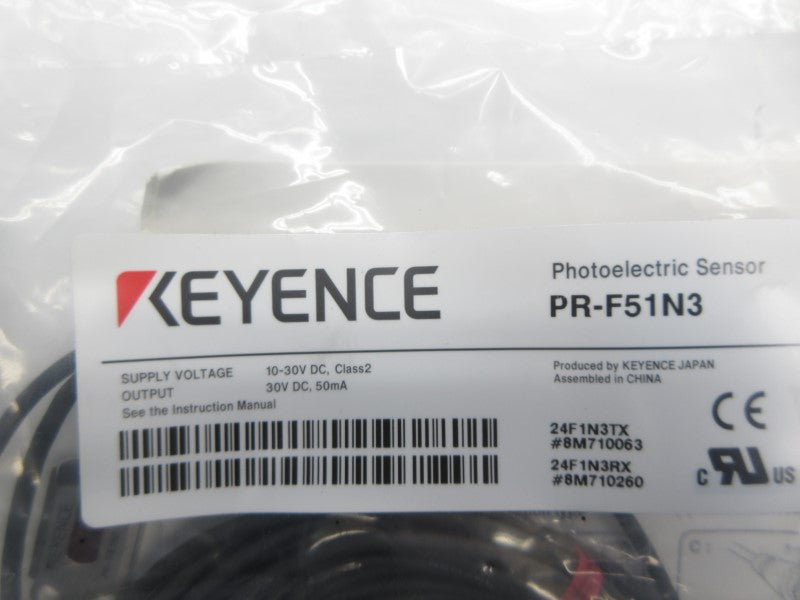 KEYENCE PR-F51N3 10-30VDC NSMP