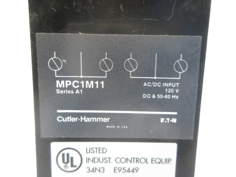 CUTLER HAMMER MPC1M11 120VAC/DC NSNP