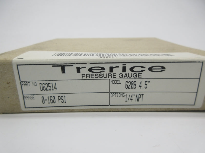 TRERICE D62514 0-160PSI NSMP