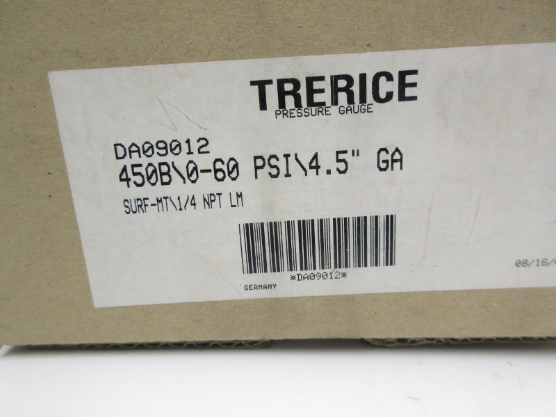 TRERICE DA09012 450B 0-60PSI NSMP
