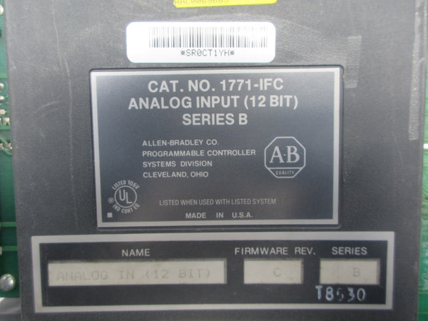 ALLEN BRADLEY 1771-IFC SER. B F/W C UNMP