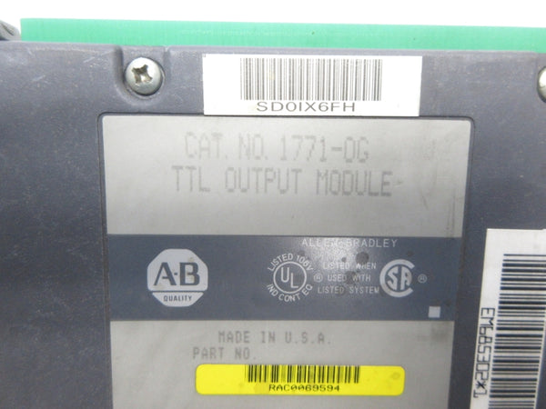 ALLEN BRADLEY 1771-OG UNMP