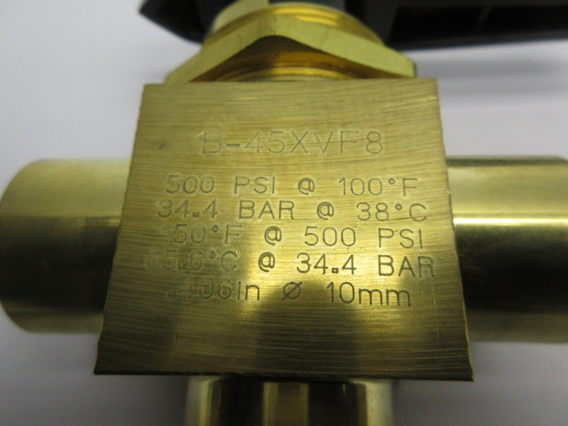 SWAGELOK B-45XVF8 500PSI NSNP