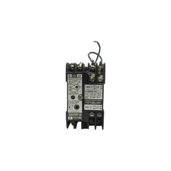 SQUARE D 9050FS-13 SER. C 120VAC 3-180S UNMP