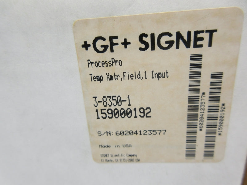 GF SIGNET 3-8350-1 159000192 NSMP