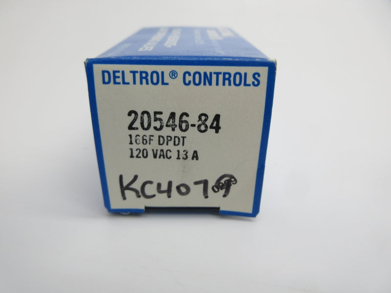 DELTROL CONTROLS 20546-84 166FDPDT 120VAC 3A NSMP