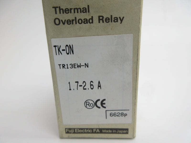 FUJI ELECTRIC TR13EW-N TR-0N 1.7-2.6A NSMP