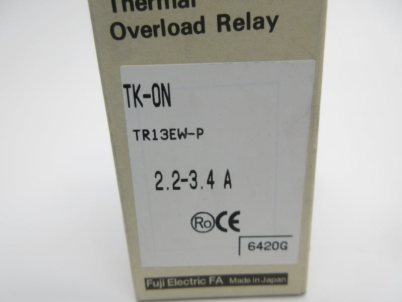 FUJI ELECTRIC 4NK0AL TR13EW-P 2.2-3.4A NSMP
