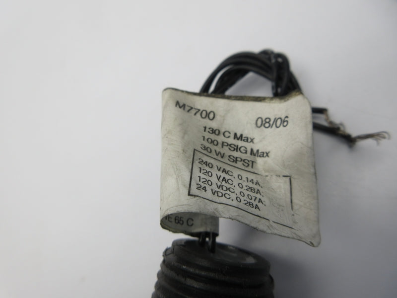 MADISON M7700 240VAC 0.14A 100PSI NSNP