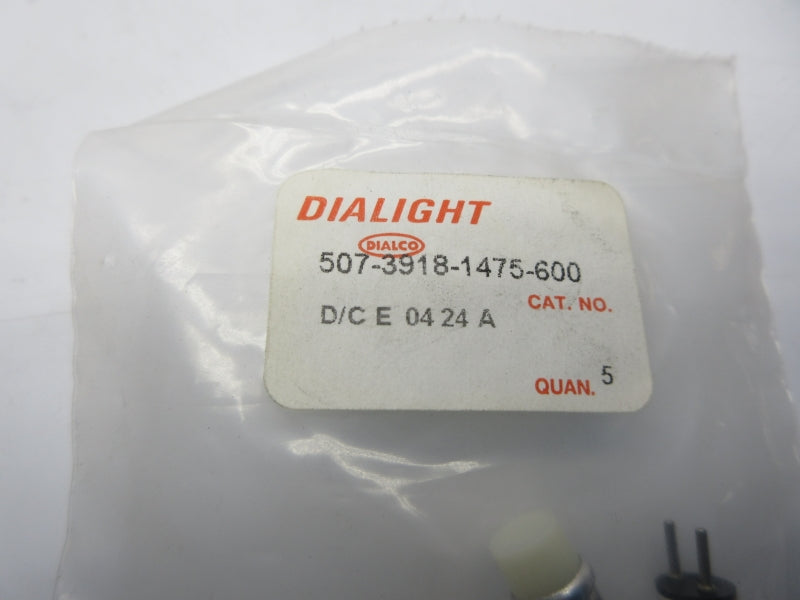 DIALIGHT 507-3918-1475-600 (PKG OF 5) NSMP