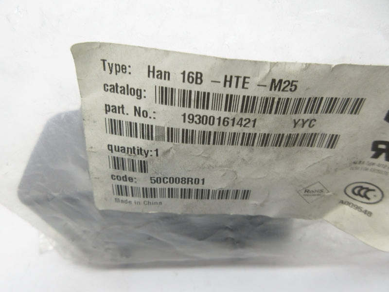 HARTING HAN16B-HTE-M25 19300161421 NSMP