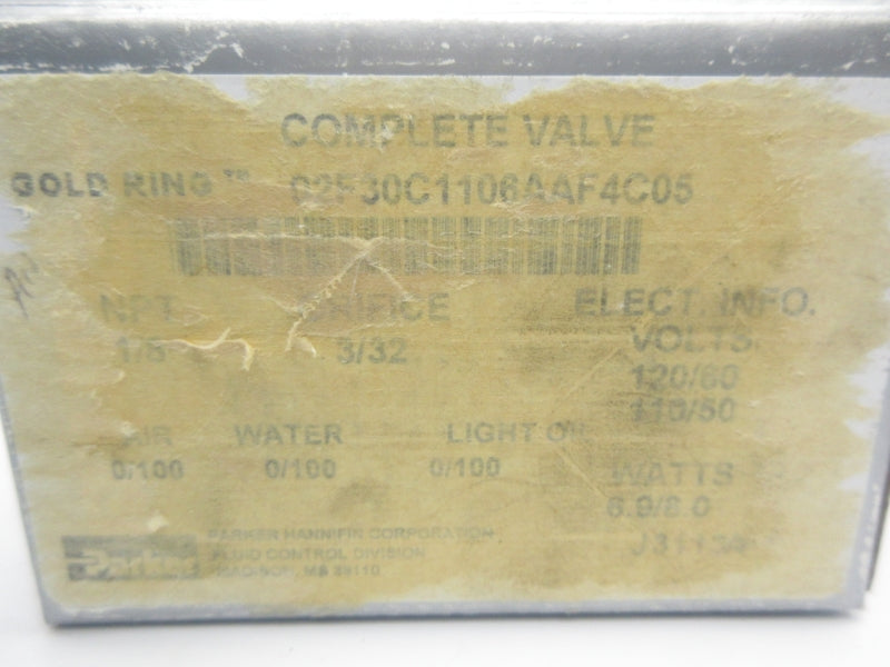PARKER 02F30C1106AAF4C05 110/120V NSMP