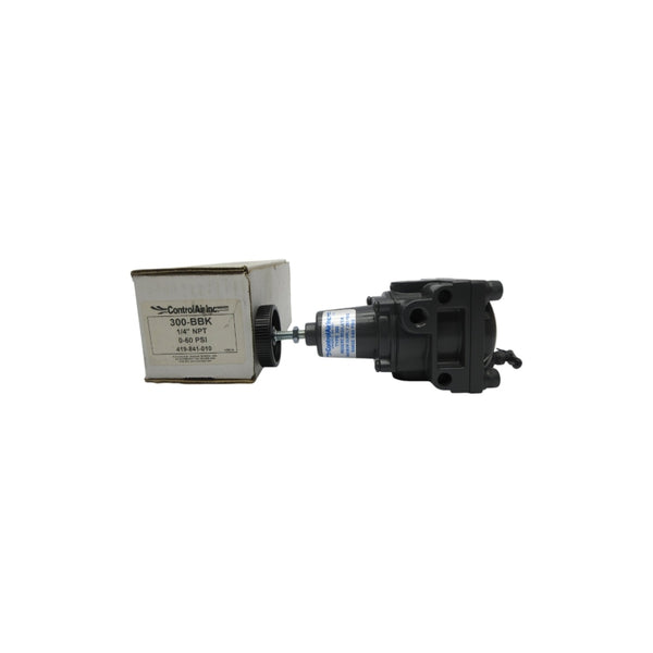 CONTROLAIR 300-BBK 0-60PSI 1/4" NSMP