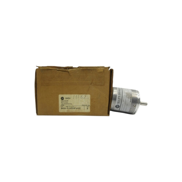 ALLEN BRADLEY 845H-SJHZ24FWY2C SER. B 8-24VDC (BR/WH) NSMP