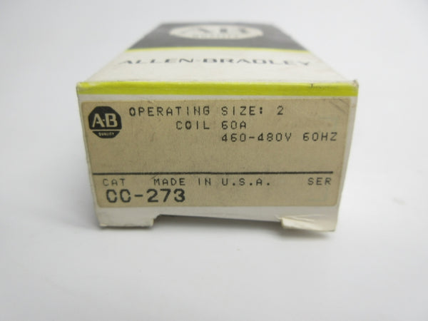 ALLEN BRADLEY CC-273 460-480V (BK/YL) NSMP