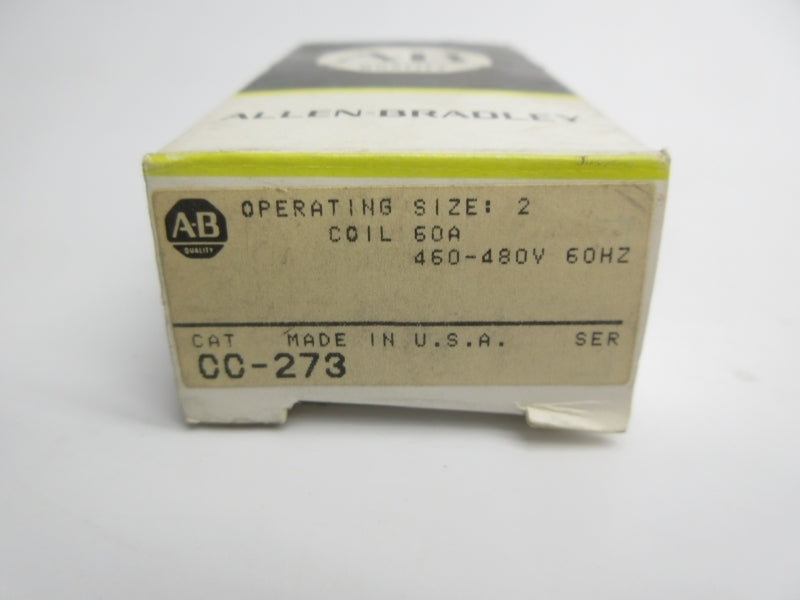 ALLEN BRADLEY CC-273 460-480V (BK/YL) NSMP