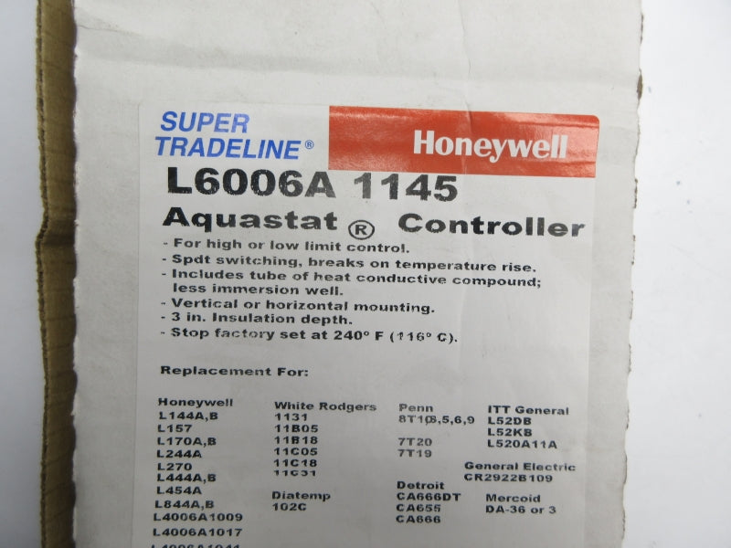 HONEYWELL L6006A 1145 NSMP