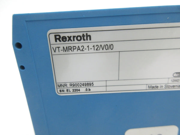 REXROTH VT-MRPA2-1-12/V0/0 R900249895 NSNP