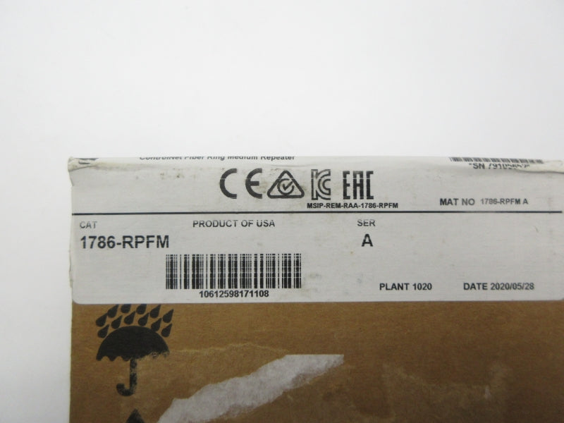 ALLEN BRADLEY 1786-RPFM SER. A DATE: 2020 NSFS